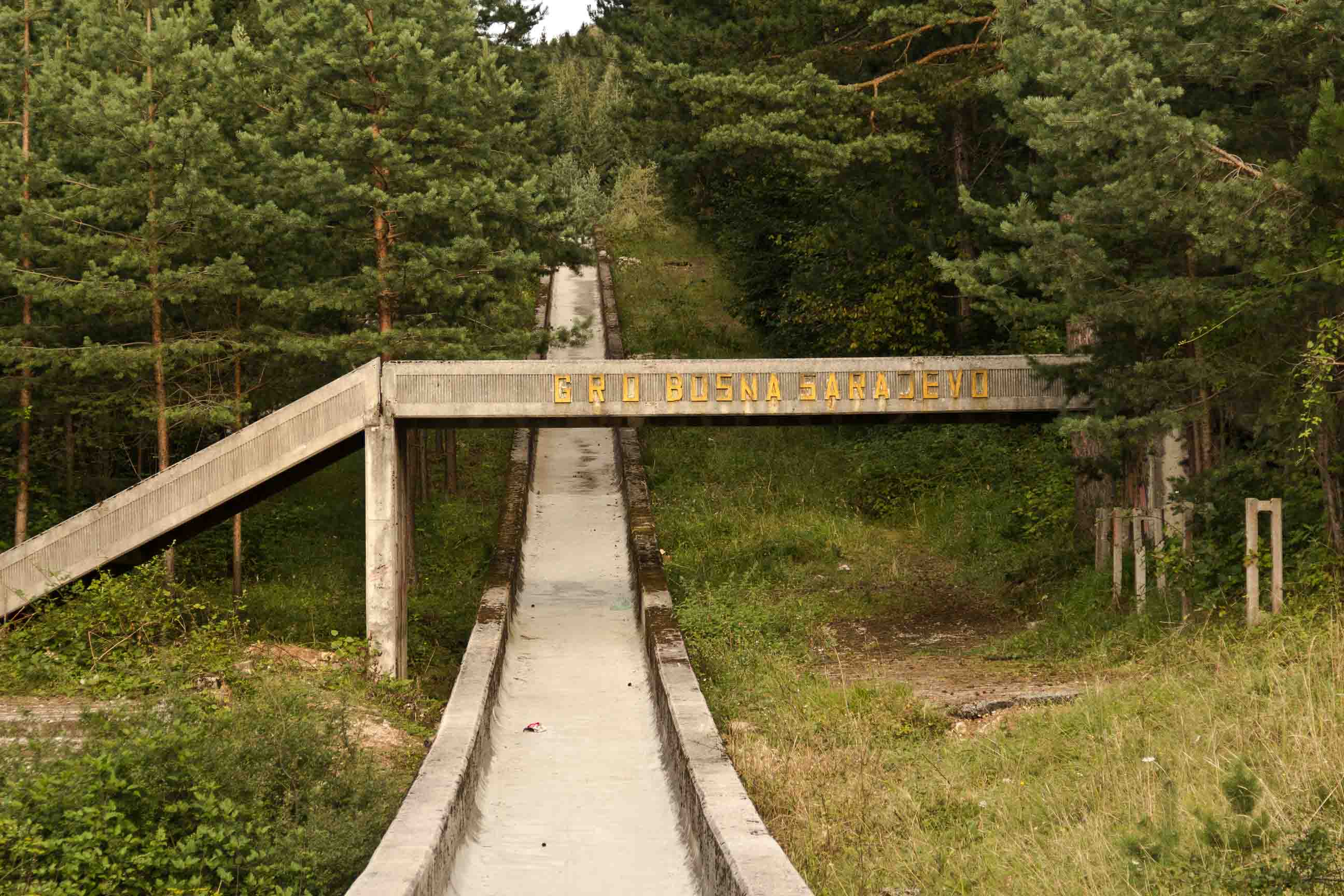 Pista di Bob Olimpiadi Sarajevo 1984