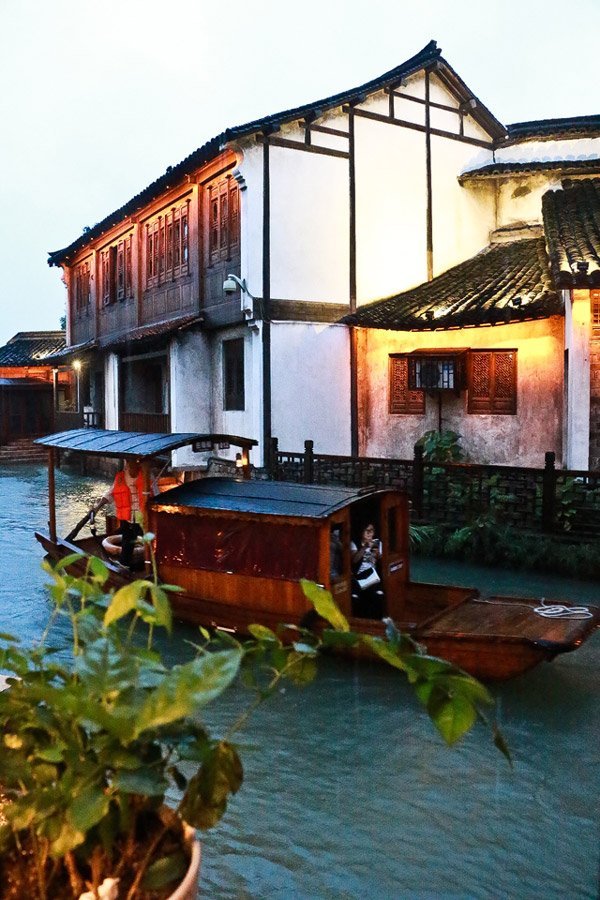 Tramonto a Wuzhen