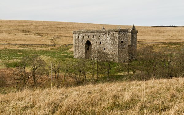 Scozia Sud Abbazie Melrose Jedburgh