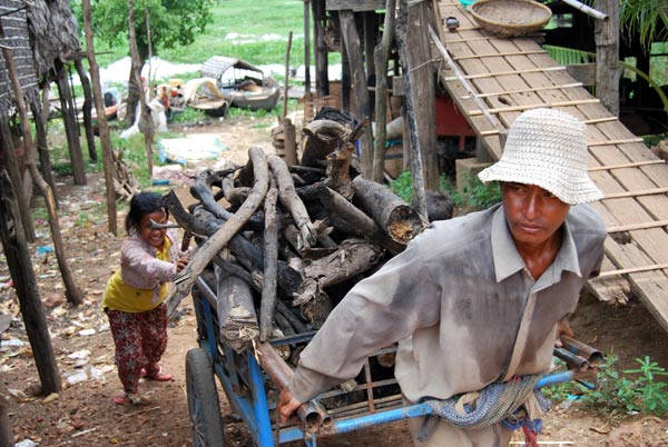 Villaggi Galleggianti Kompong Chhnang Cambogia
