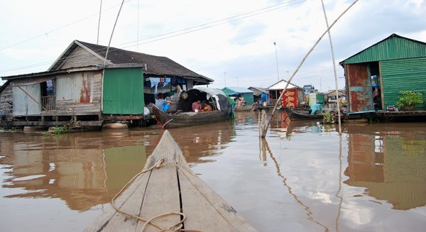 Villaggi Galleggianti Kompong Chhnang Cambogia