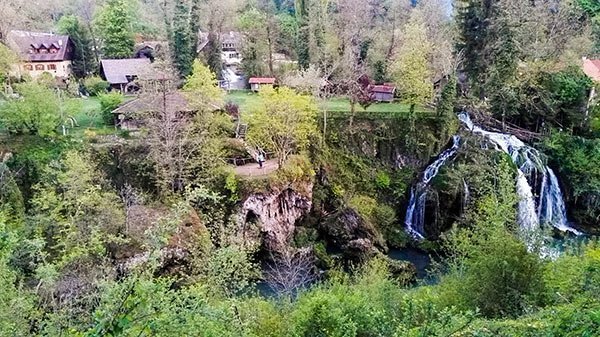 Vacanza in Croazia Cascate Rastoke