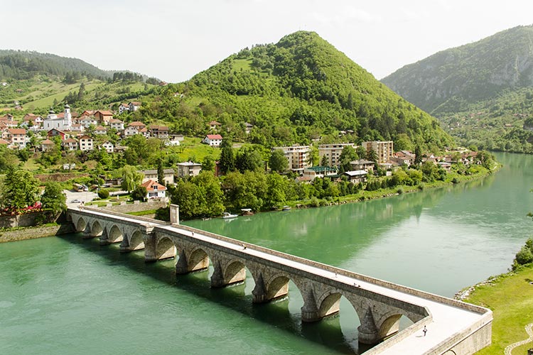 Visegrad Bosnia Ponte Sulla Drina Ivo Andric