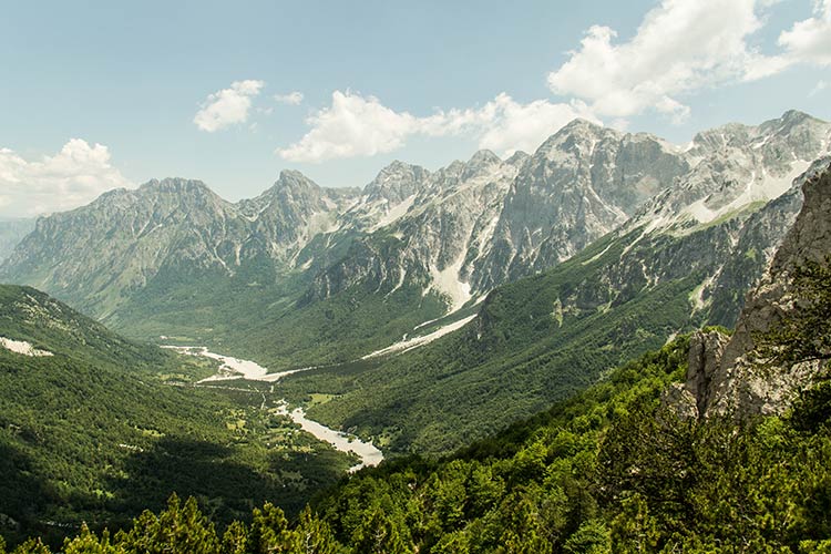 Percorso Trekking Valbona Theth Albania
