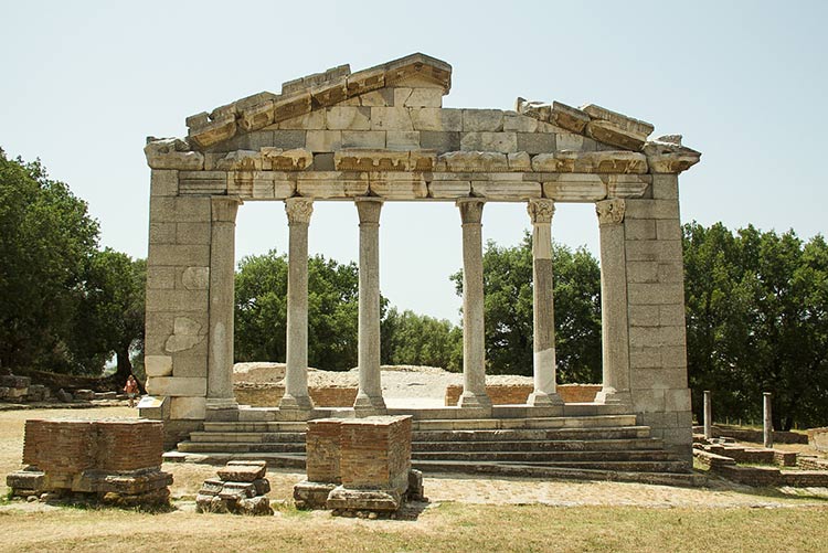 Visitare Parco Archeologico Apollonia Albania