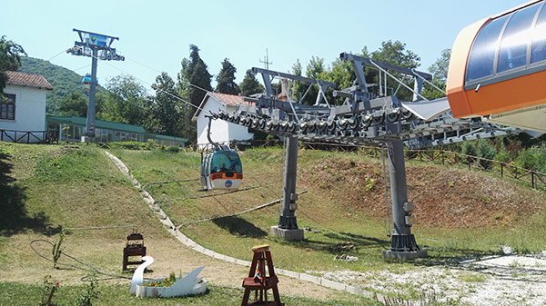 Millenium Cross Skopje Monte Vodno Cable Car