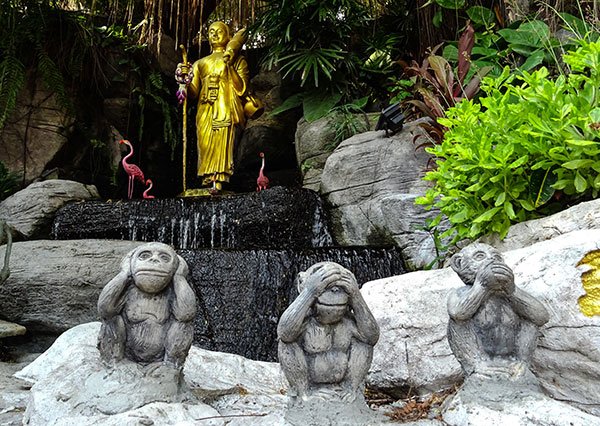 Wat Saket Golden Mount Vista Panoramica Bangkok