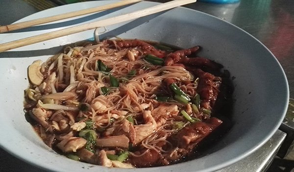 Zuppa Noodles Piatto Cucina Thailandese