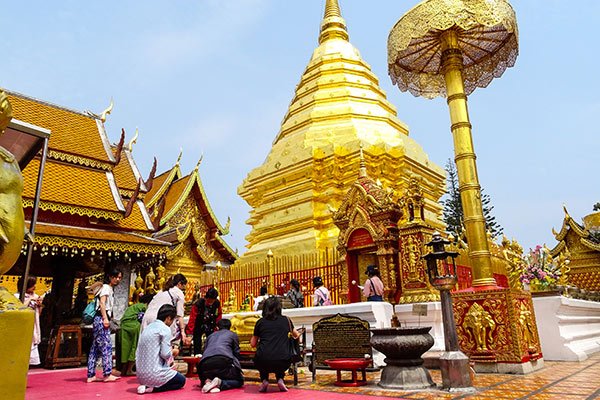 Chiang Mai Trekking Wat Pha Lat Wat Doi Suitep