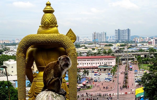 Batu Caves Gita Un Giorno Kuala Lumpur Malesia