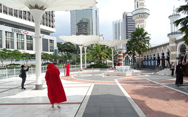 Visitare Masjid James Colonial Walk Kuala Lumpur