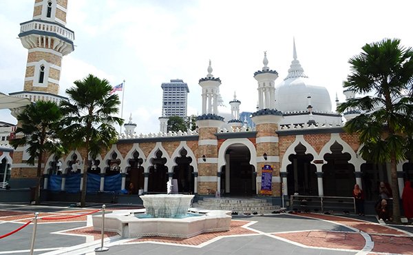 Visitare Masjid James Colonial Walk Kuala Lumpur