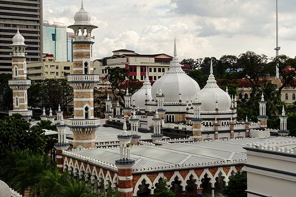 Visitare Masjid James Colonial Walk Kuala Lumpur