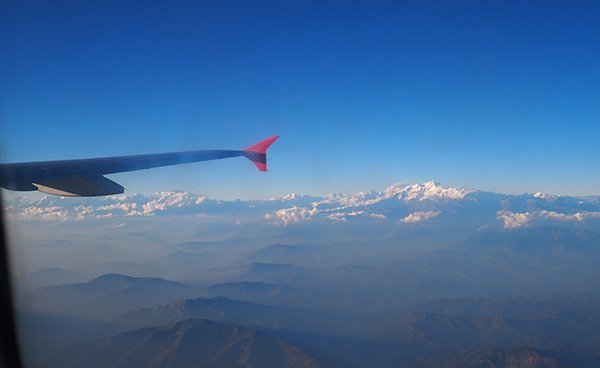 Vedere Alba Sorgere Hmalaya Dhukihel Nagarkot Nepal