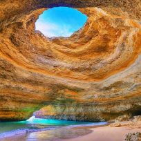 Escursione Un Giorno Grotte Benagil Algarve Portogallo