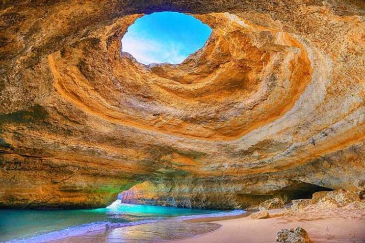 Escursione Un Giorno Grotte Benagil Algarve Portogallo