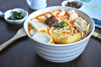 Laksa Ricetta Zuppa Noodles Amata Cucina Malese