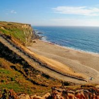 Costa Da Caparica Spiagge Dove Mare Lisbona Portogallo