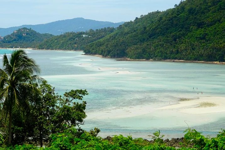 Spiagge Zone Fare Snorkeling Koh Phangan Thailandia