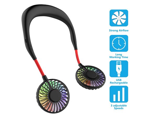 Mini Ventilatore Portatile Pieghevole - Tascabile Ricaricabile USB, Power Bank 1500mAh, 3 Velocità, Silenzioso, Per Viaggio E Ufficio, Bianco