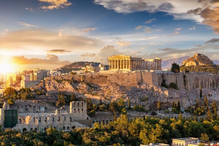 Vacanza Coppia Scoperta Atene
